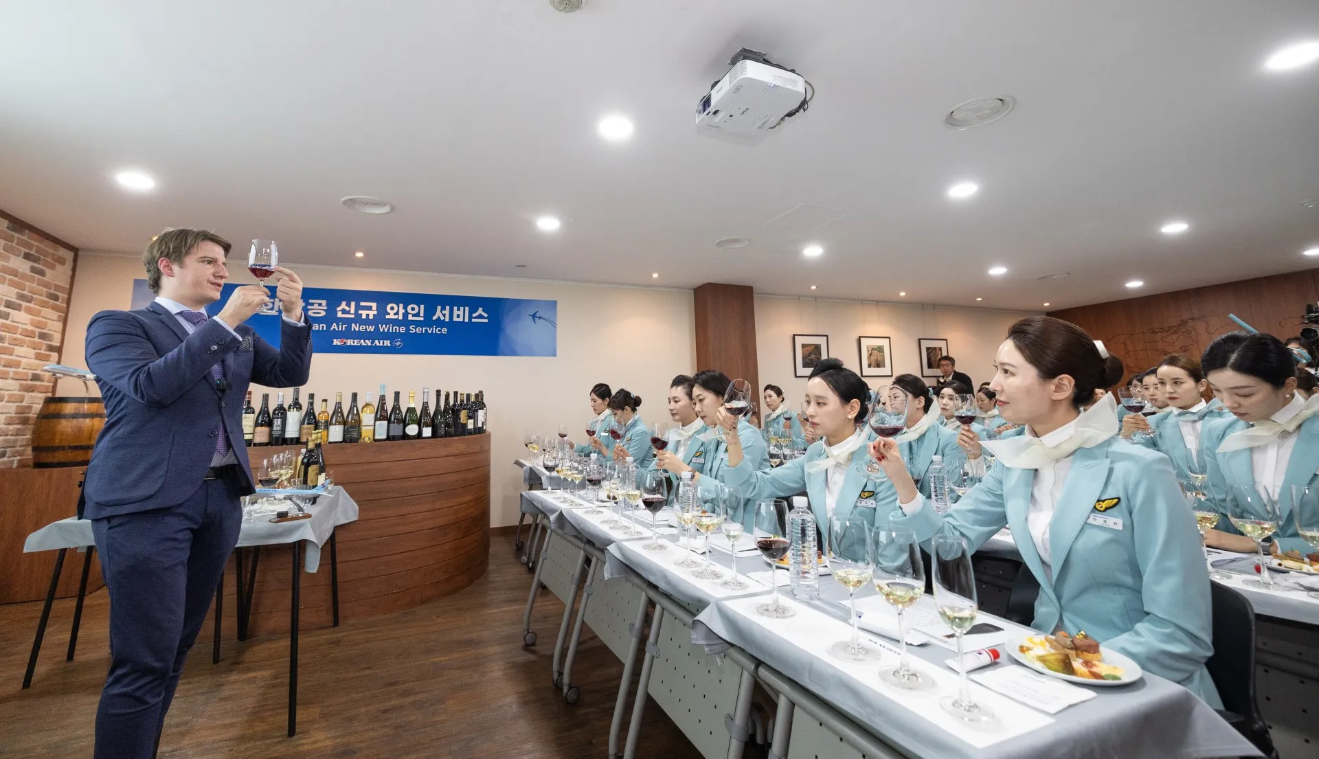 Korean Air to introduce new Prestige Class wines on short-haul routes