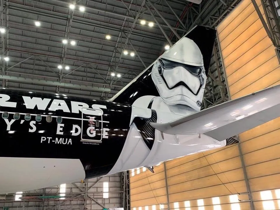 Stunning Star Wars livery for LATAM 777