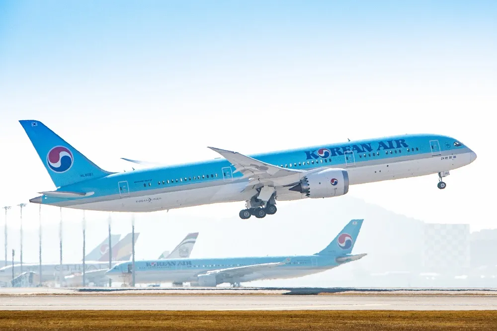 KOREAN AIR BOOSTS CAPACITY AND ROUTES