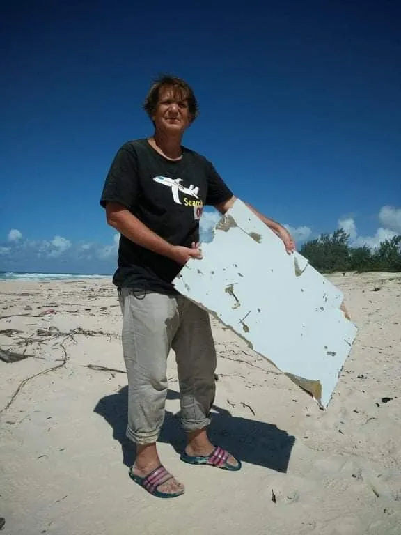 New images of MH370 debris revealed by wreck hunter