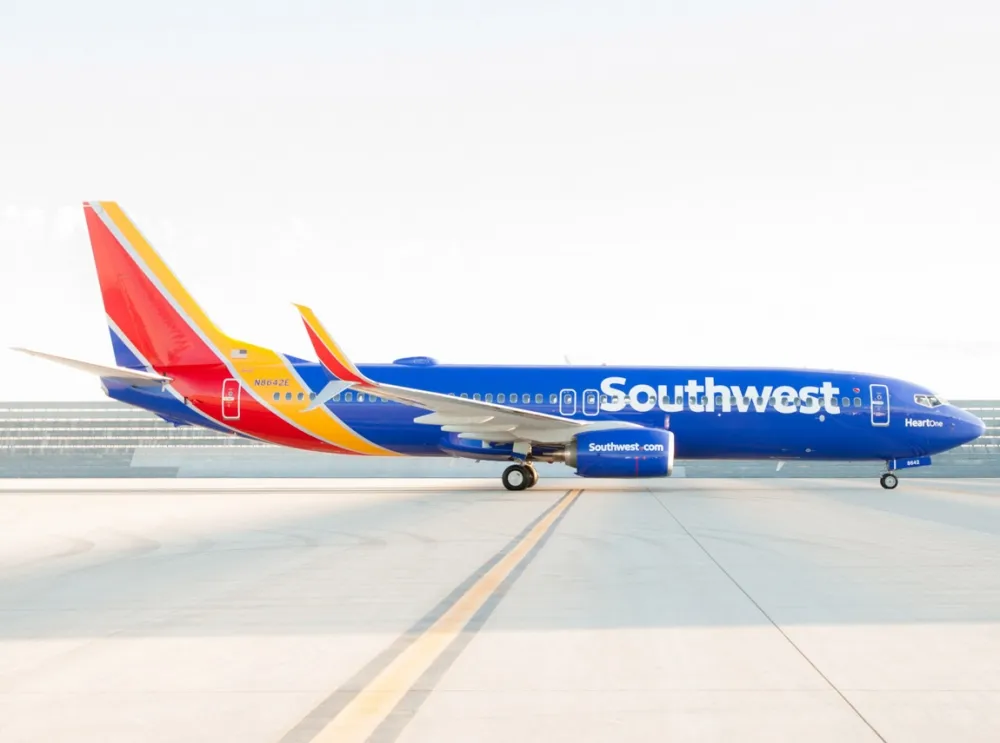 You've got to have heart! Southwest's new livery