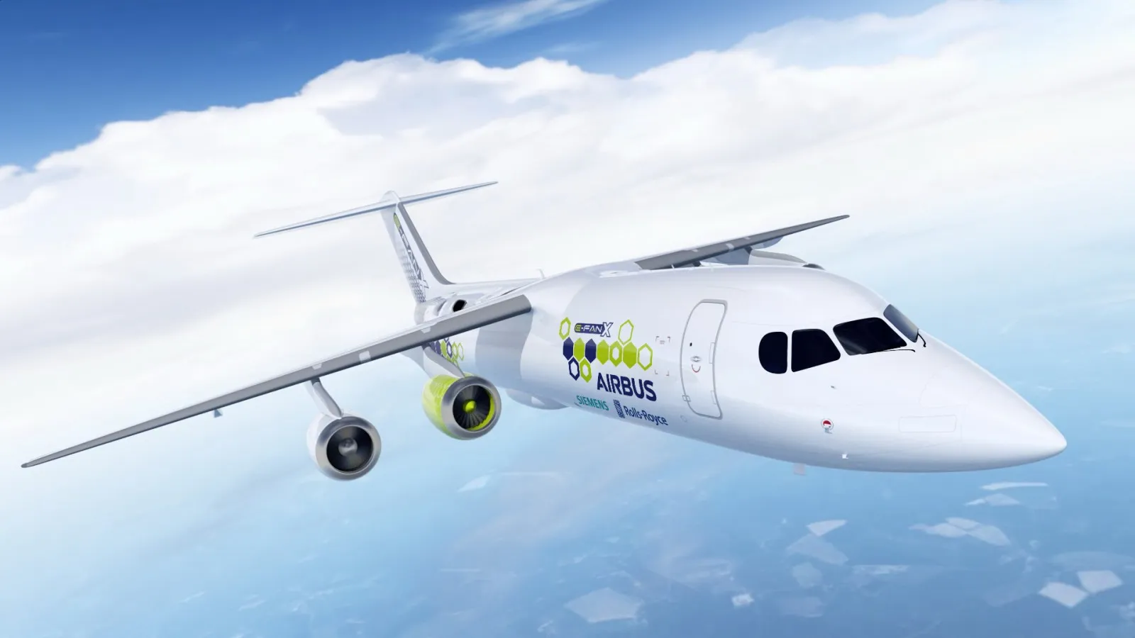 Airbus partnership aims for hybrid-electric airliner