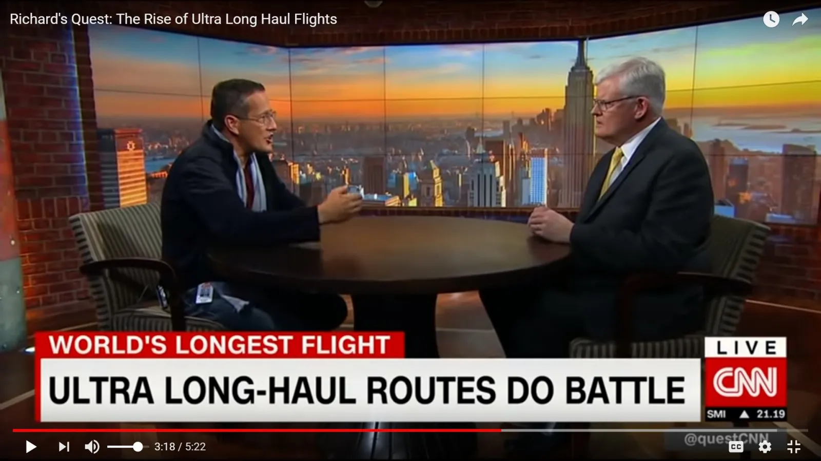 CNN's Richard Quest and Geoffrey Thomas discuss long-haul travel