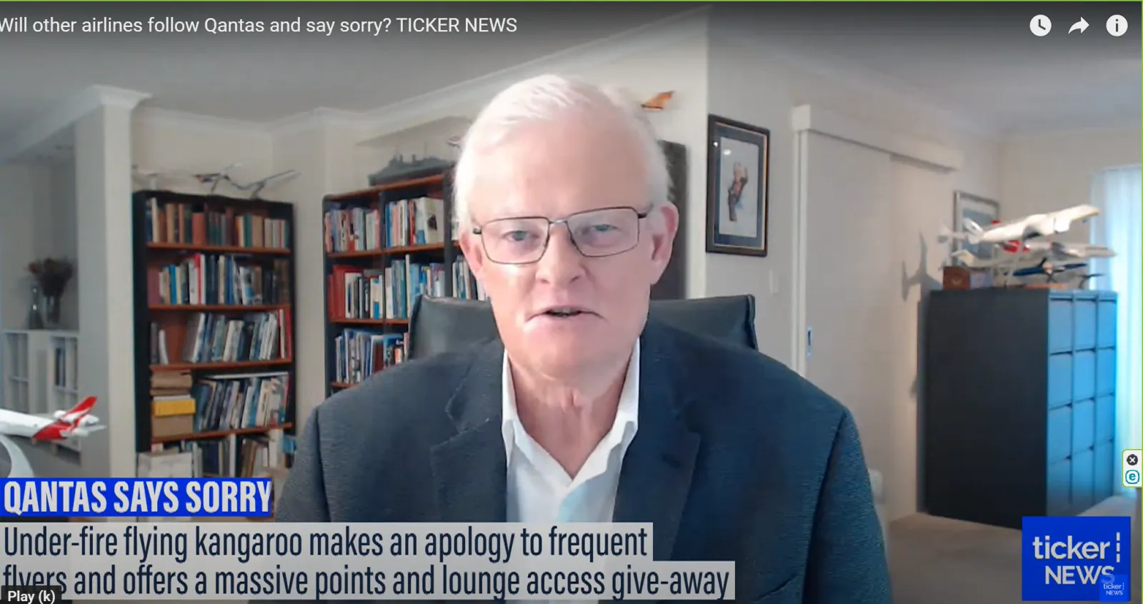 GEOFFREY THOMAS TALKS THE QANTAS APOLOGY