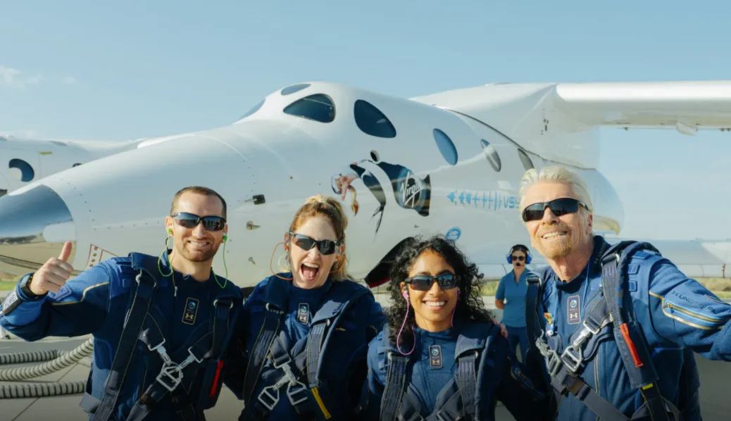 Virgin Galactic soars with Sir Richard Branson