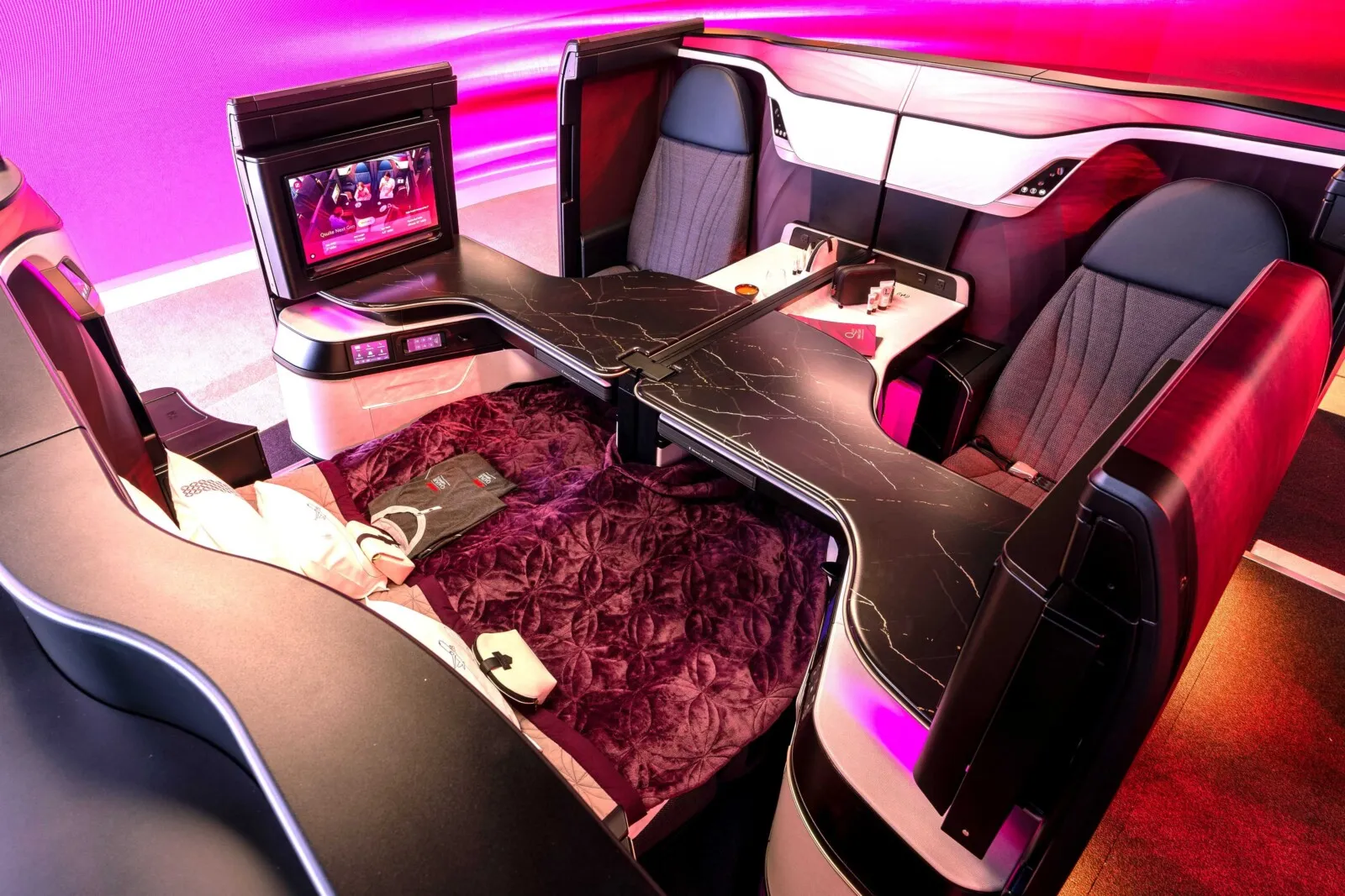 Qatar Airways Unveils Qsuite Next Gen