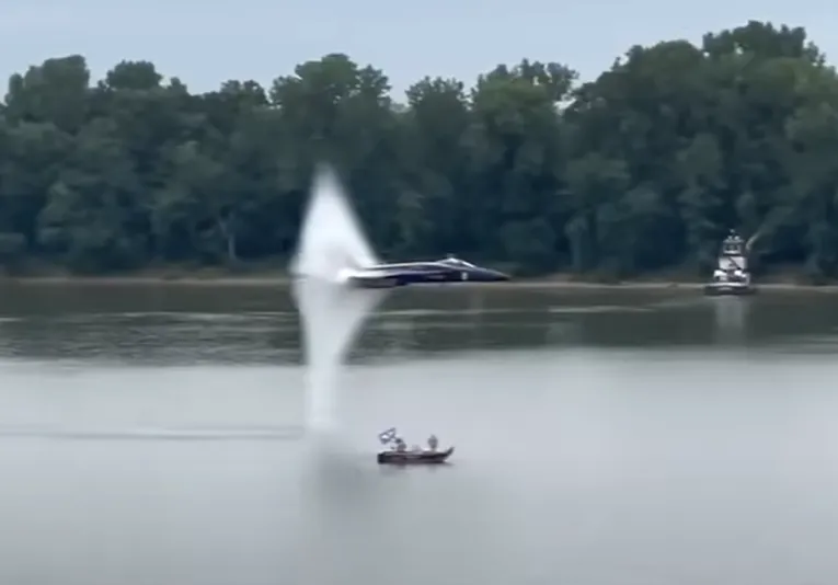 Stunning Supersonic Flyovers Caught On Video