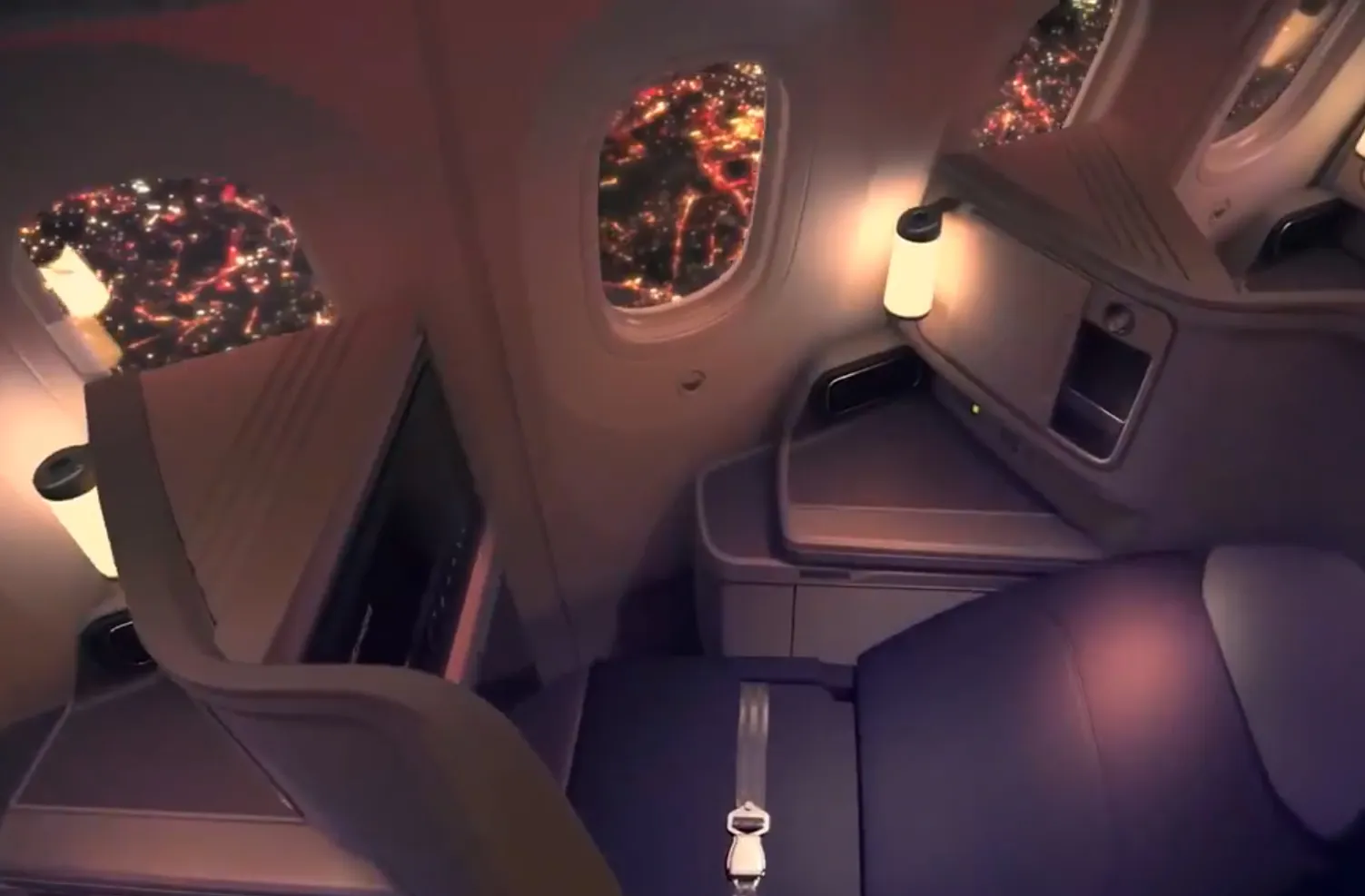 Stunning new video of the Boeing 777X interior