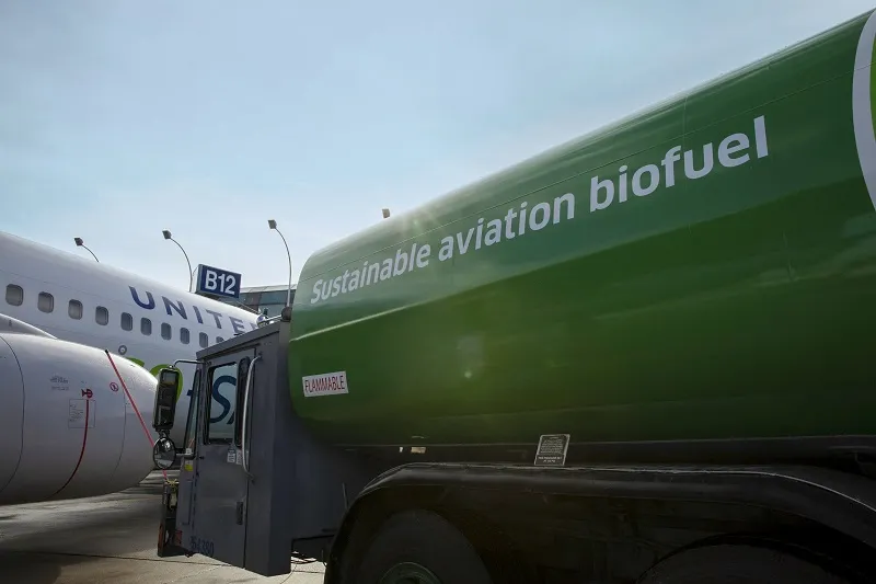 United inks world's biggest sustainable aviation fuel deal