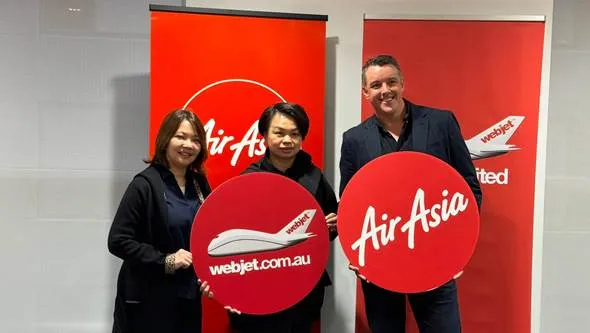 AirAsia flights now available on Webjet