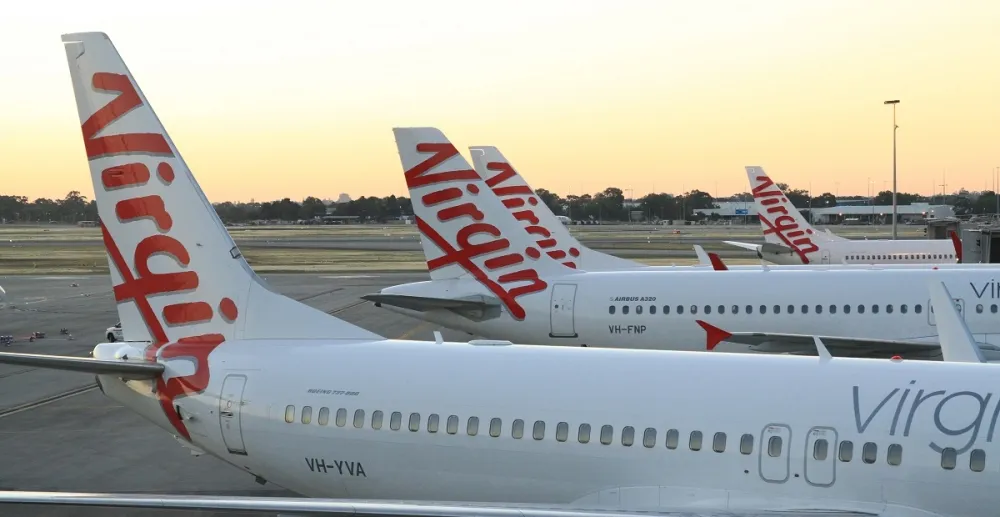 Virgin Australia sees red