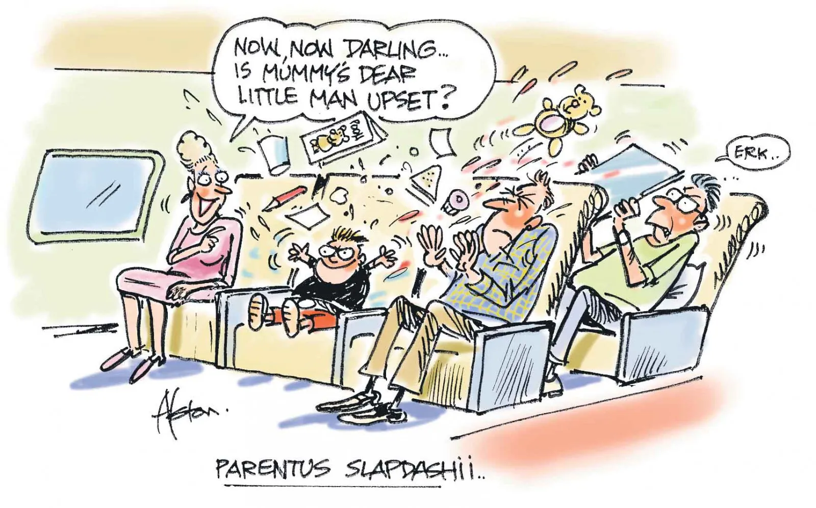 Aussie parents say youngest kids should not be on planes.