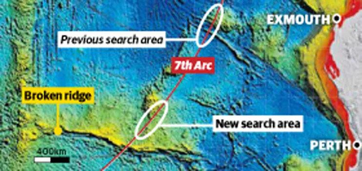 MH370: New search area