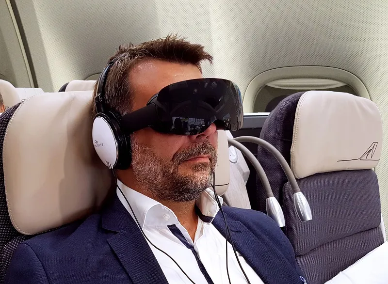 Virtual reality makes inroads as inflight entertainment