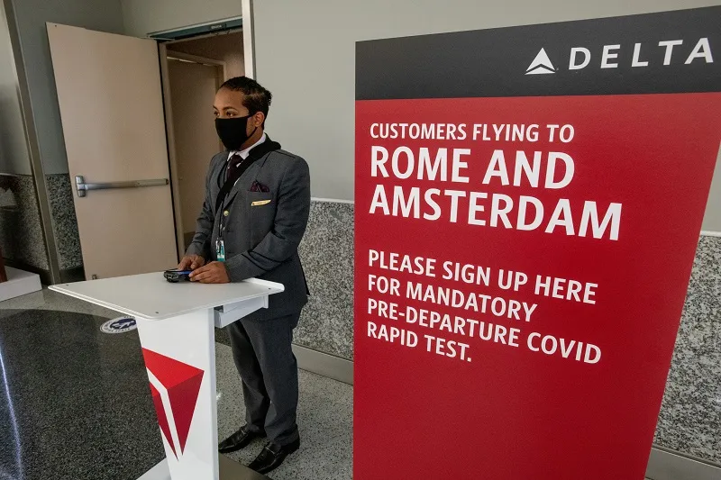 Real-world study shows testing effectively deters airline COVID spread