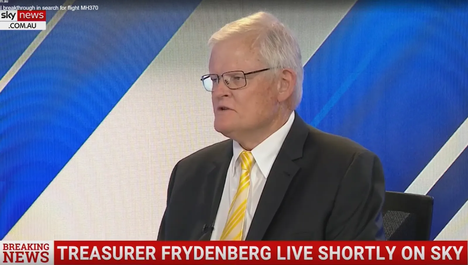 Geoffrey Thomas talks MH370 location with SkyNews