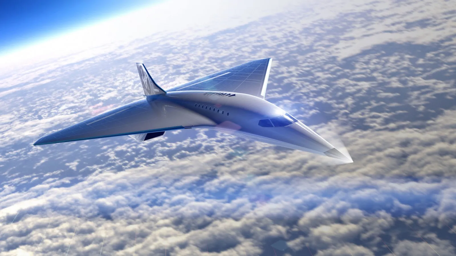 Virgin Galatica unveils Mach 3 passenger plane