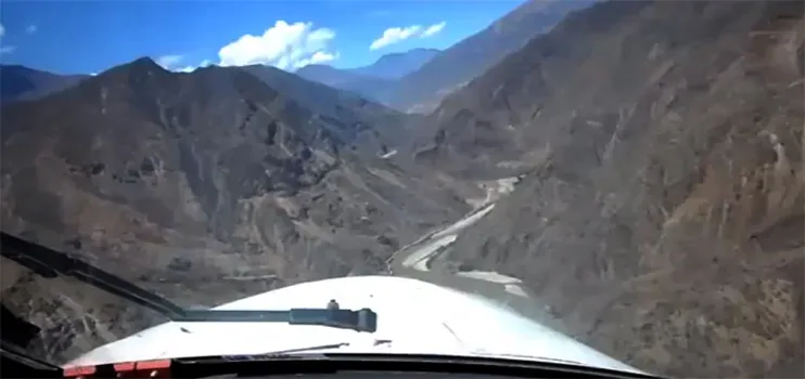 Spectacular Landing