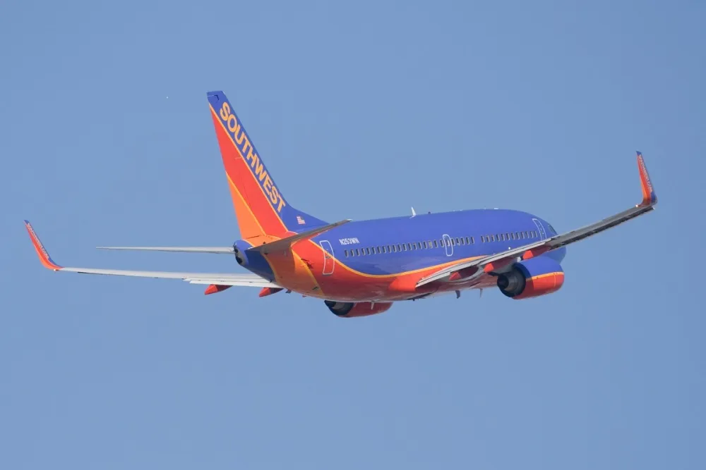 Southwest's slow surge south