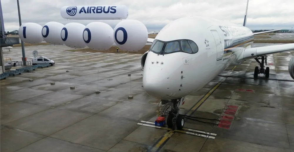 Airbus: 10,000 up