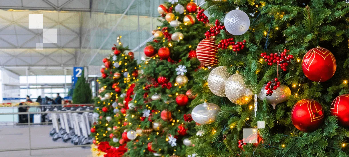 The busiest airports of the holiday season