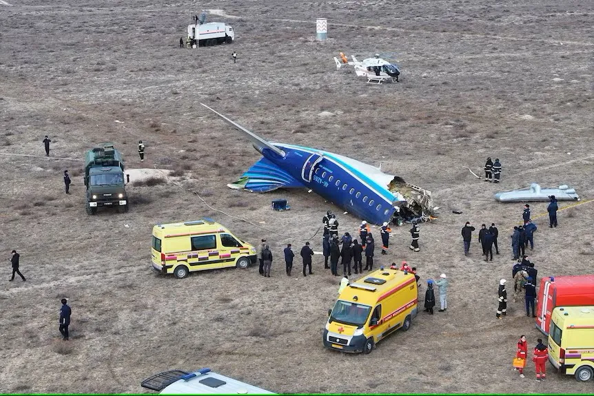 Azerbaijan Airlines Crash - what we know so far.