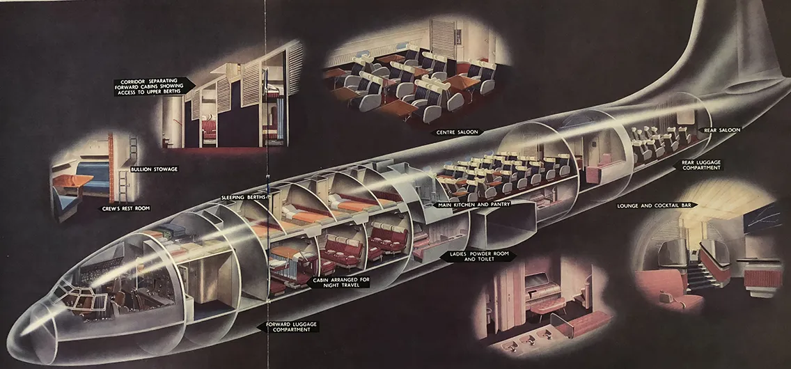 The Brabazon was to be the palace of the skies