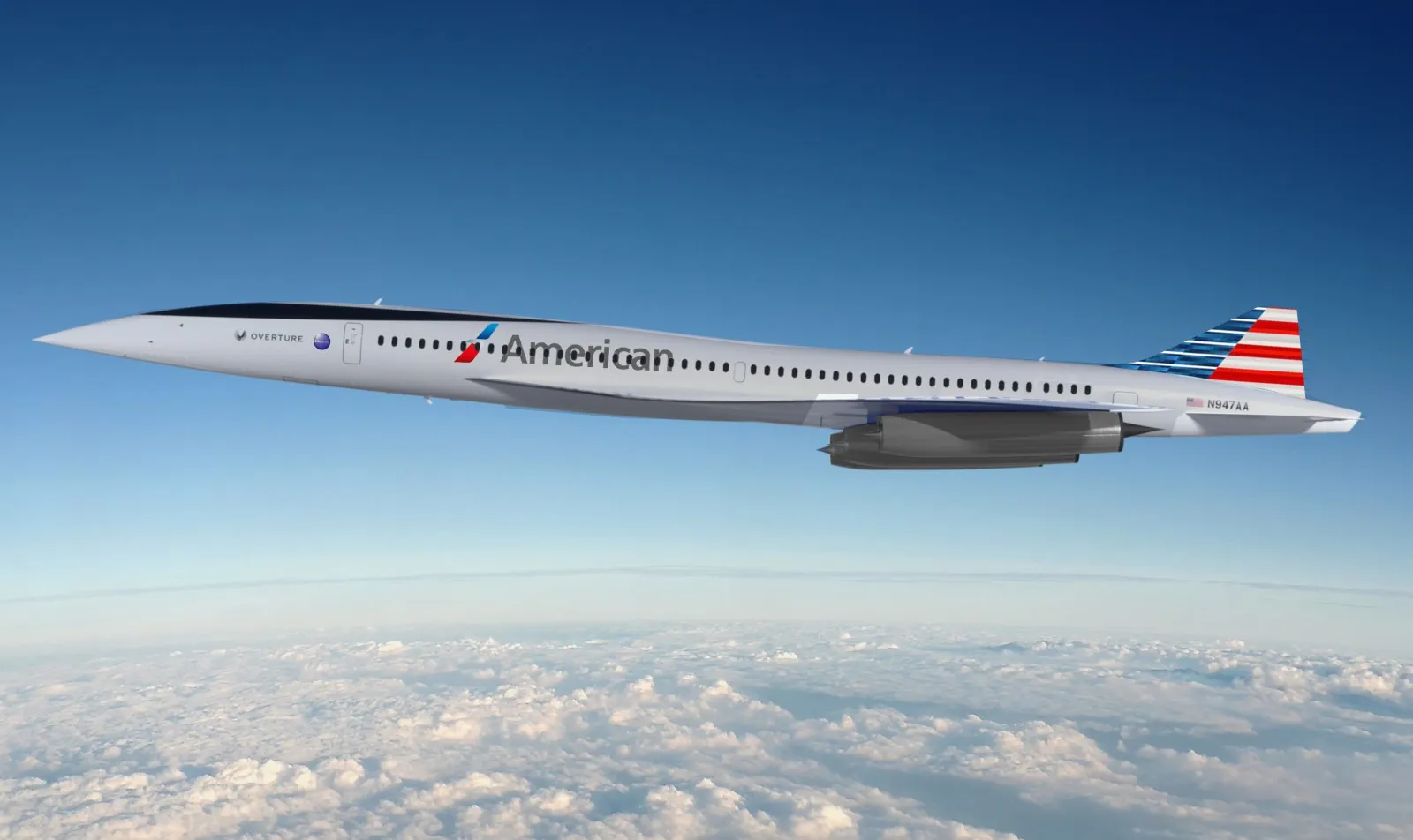 AMERICAN AIRLINES COMMITS TO BOOM SUPERSONICS