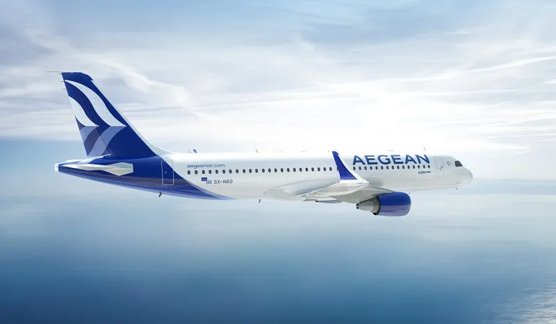 Aegean rolls out dazzling new livery