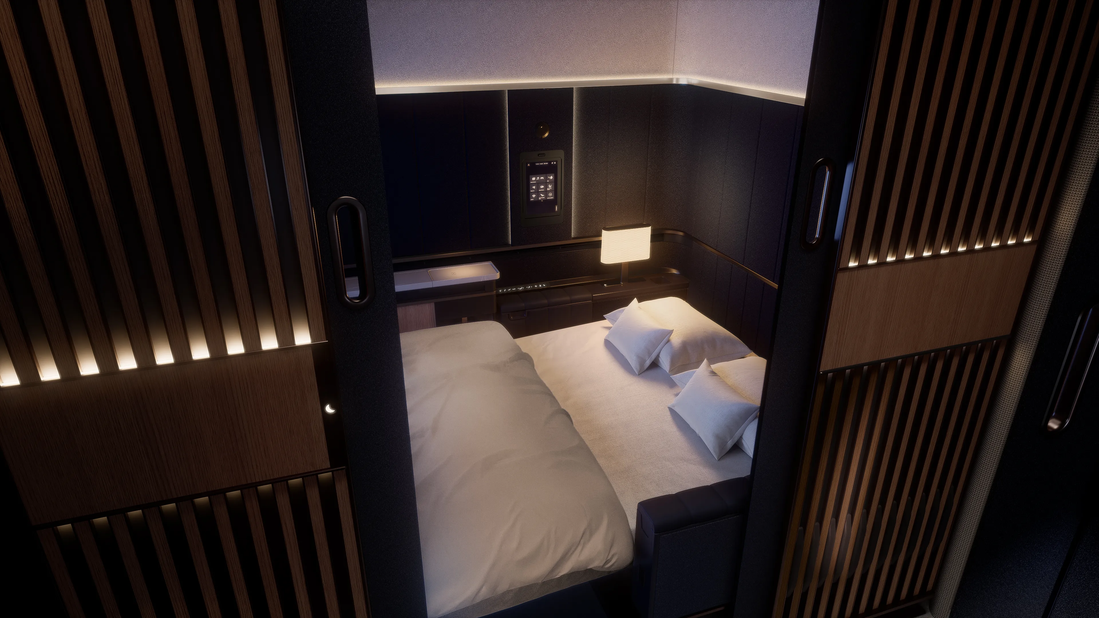 Luthansa Reveals Double Bed In First Class