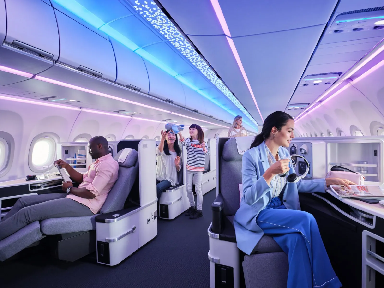 Wow, how good is this new Airbus interior for JetBlue?