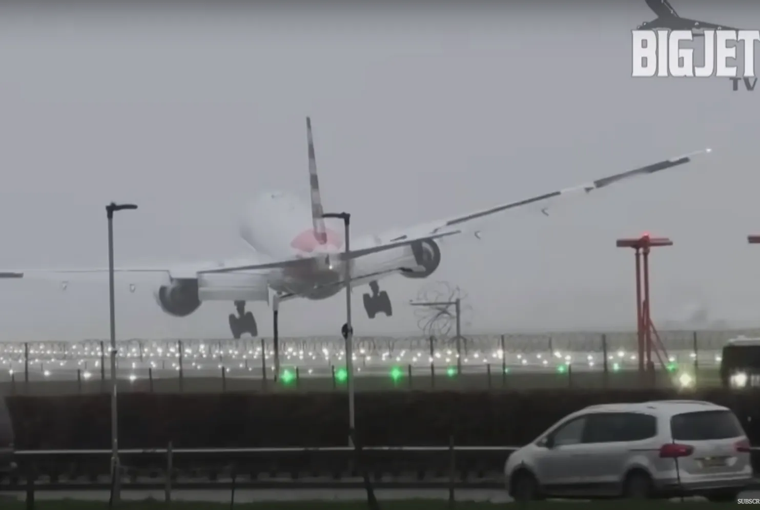 Extremely Bumpy Landing at Heathrow