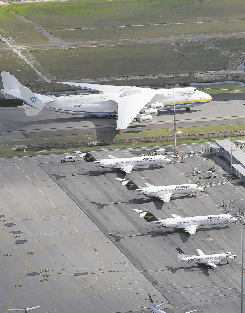 The giant AN-225 may not have been destroyed