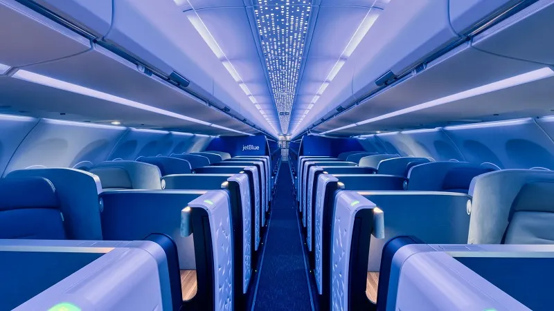 Airbus, JetBlue bring widebody comfort to single-aisle planes.