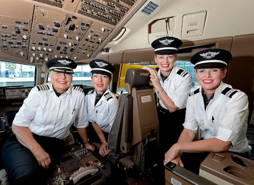 Air NZ's all female crew celebrates aviation legend