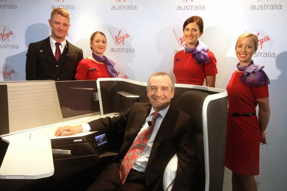 Virgin Australia's A330 exclusive delivery flight