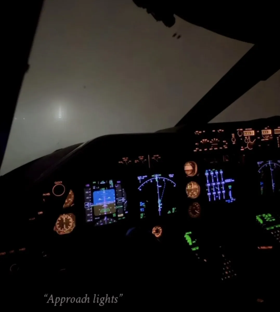 Landing A Boeing 747 Blind In Fog And Snow