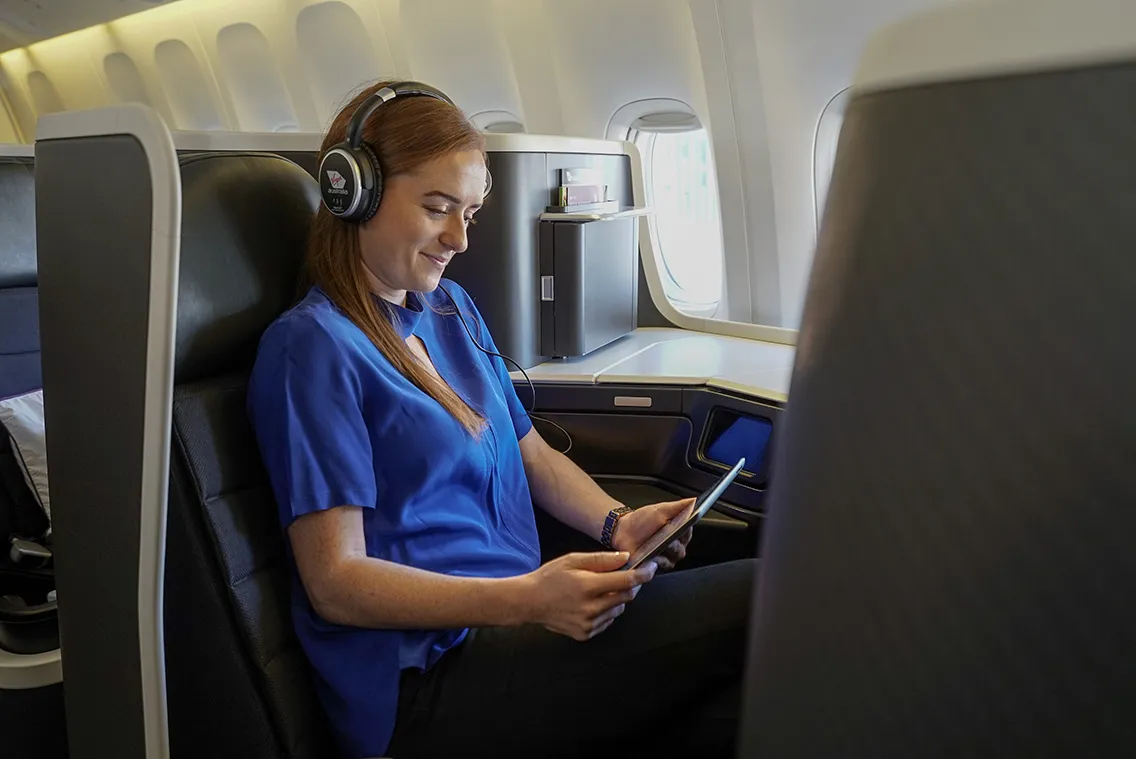 Staying in Wifi touch on Virgin Australia's Boeing 777s