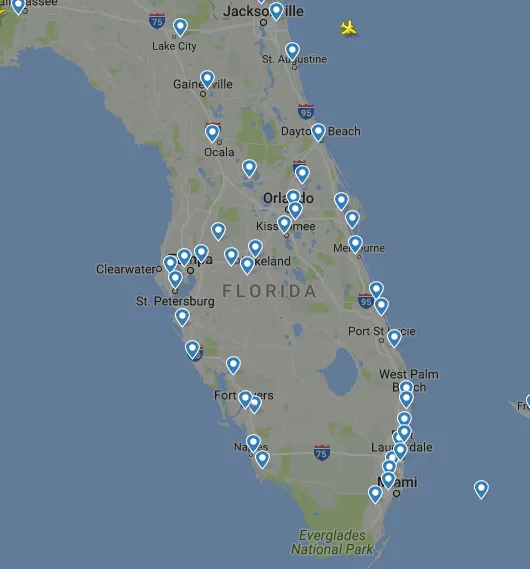 All Florida Airports closed in preparation for Hurricane Irma