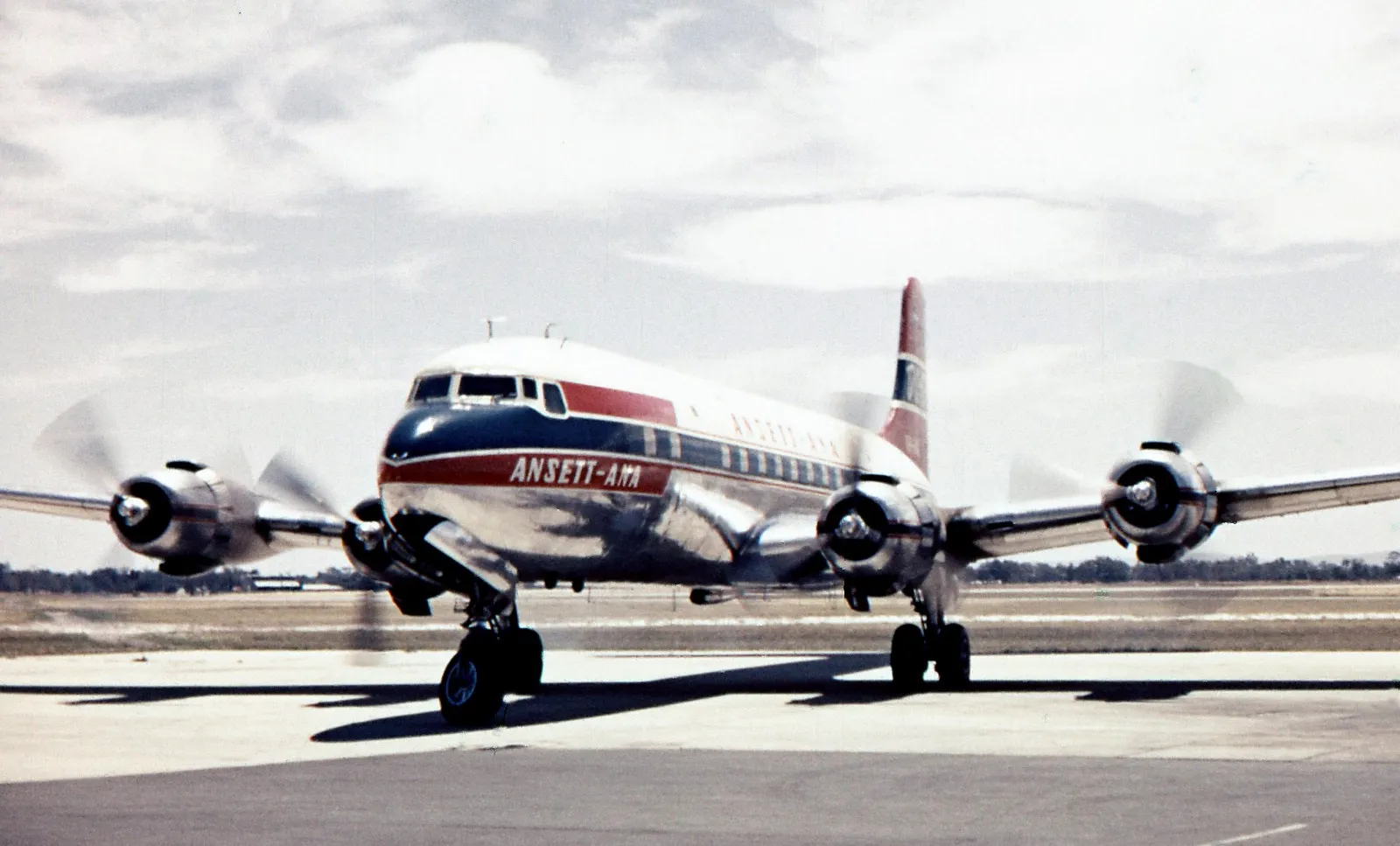 Perth Airport in amazing colour from the 50s & 60s