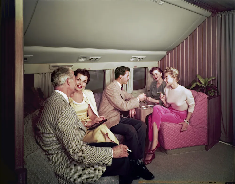 In-flight Entertainment In The 1950s & 60s