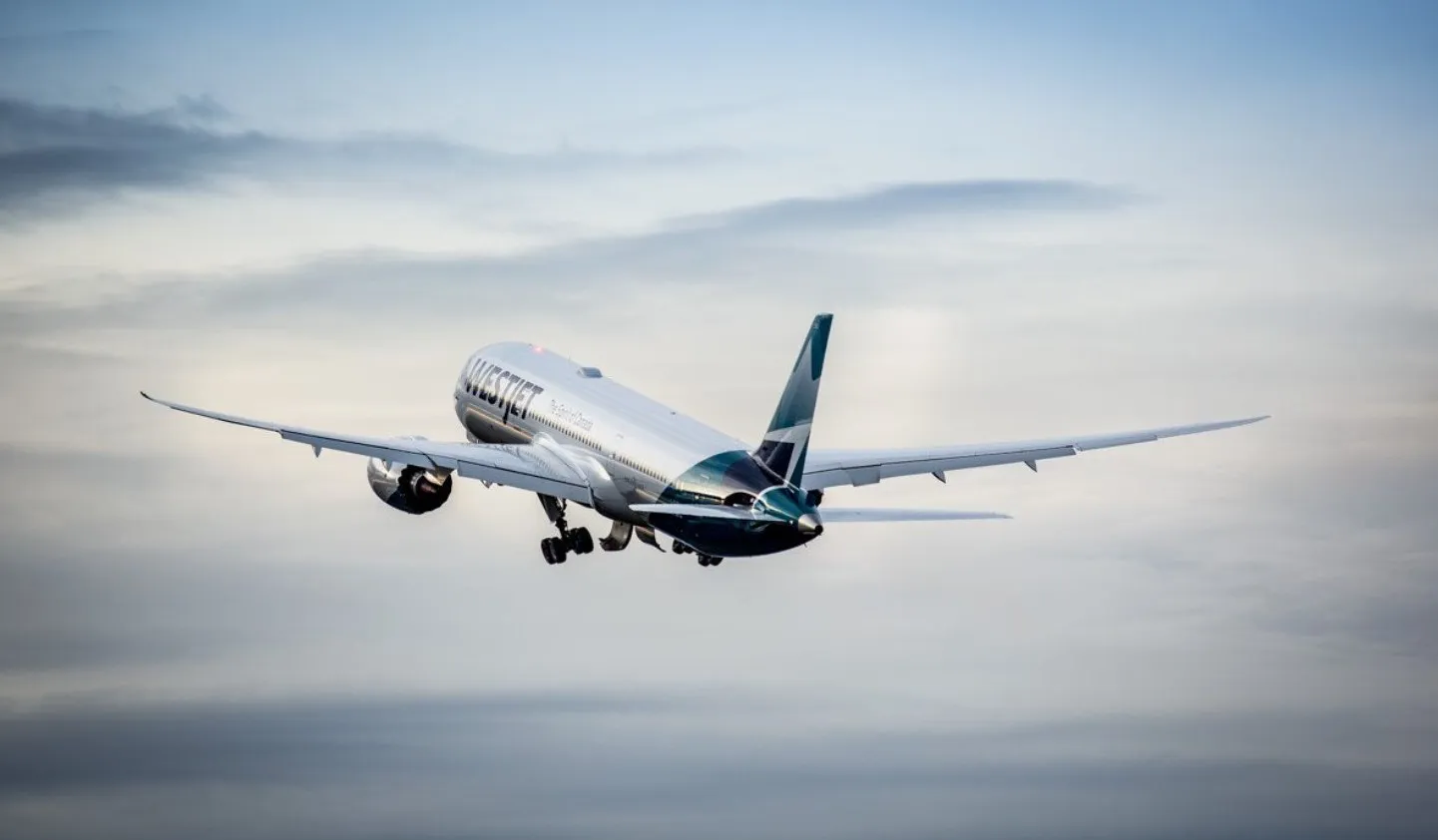 WestJet takes delivery of its first Boeing 787