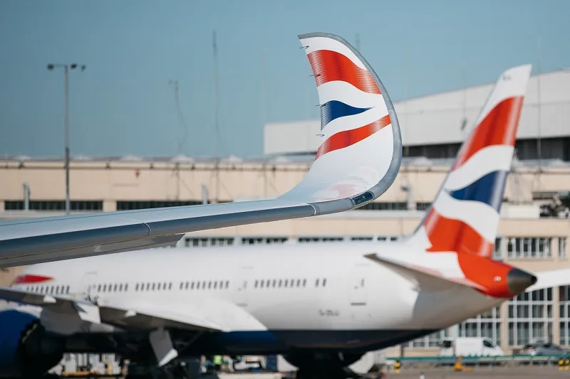 BA's swish new A350 lands at Heathrow