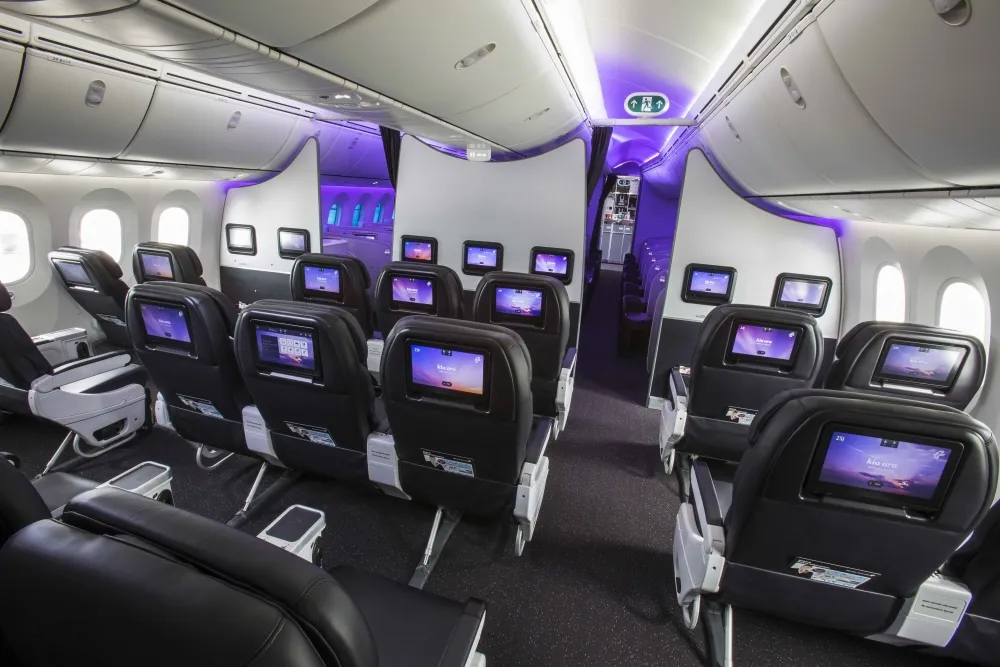 Air New Zealand's first scheduled 787-9 Dreamliner