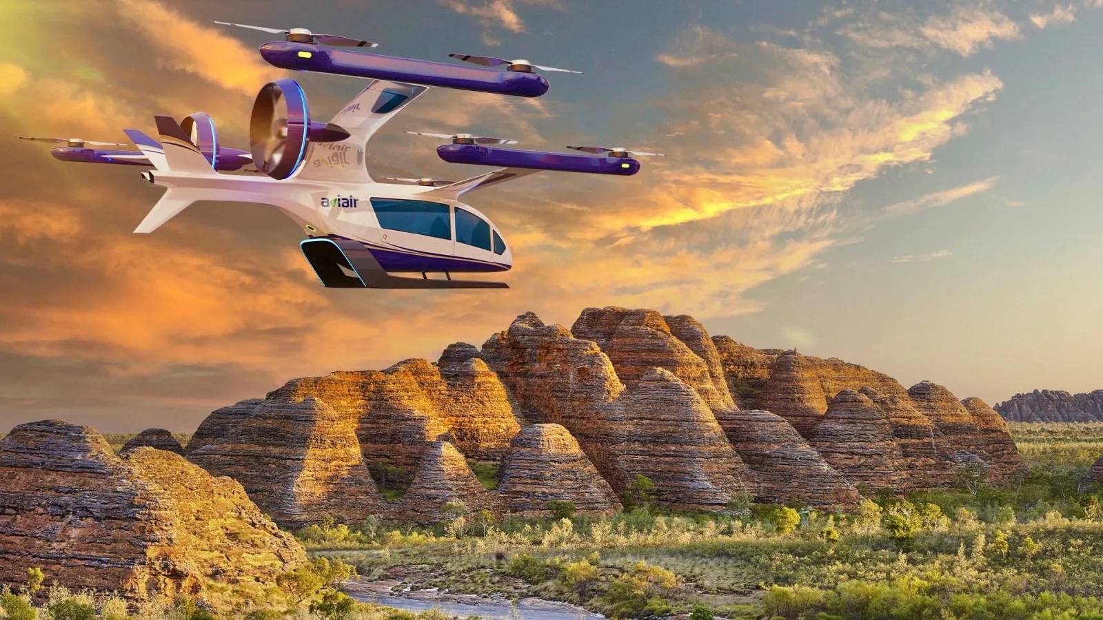 Aviair and Helispirit order 50 EVE eVTOL aircraft