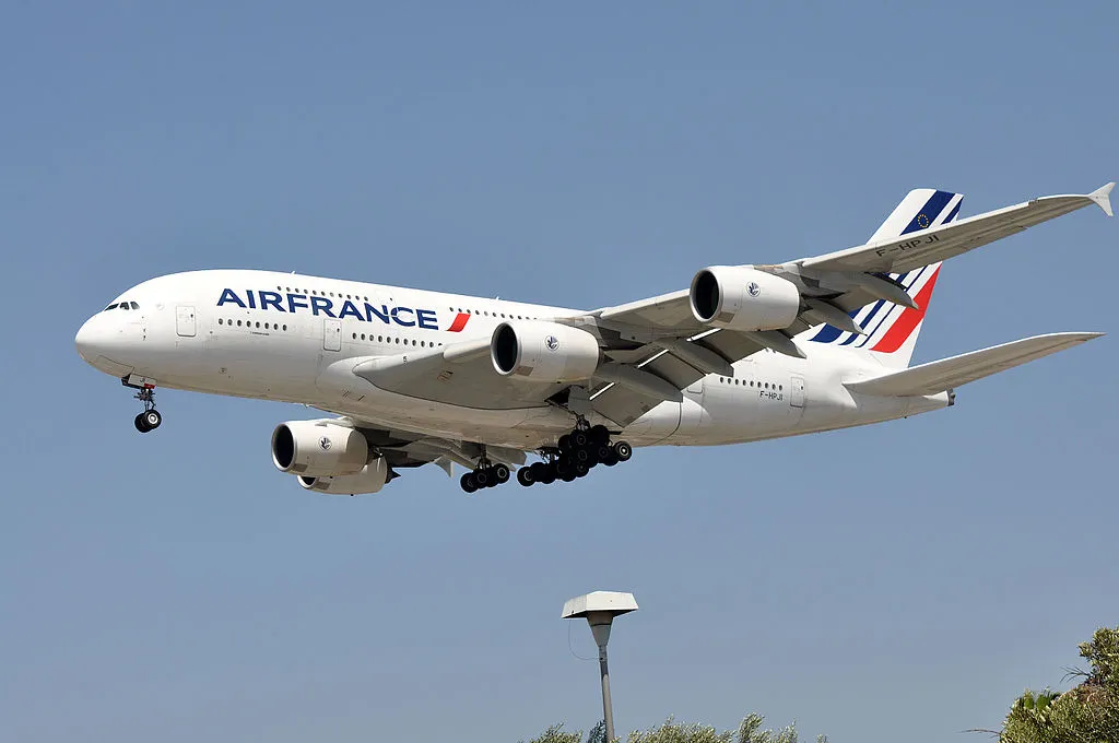 Air France retires its A380 super jumbo fleet.