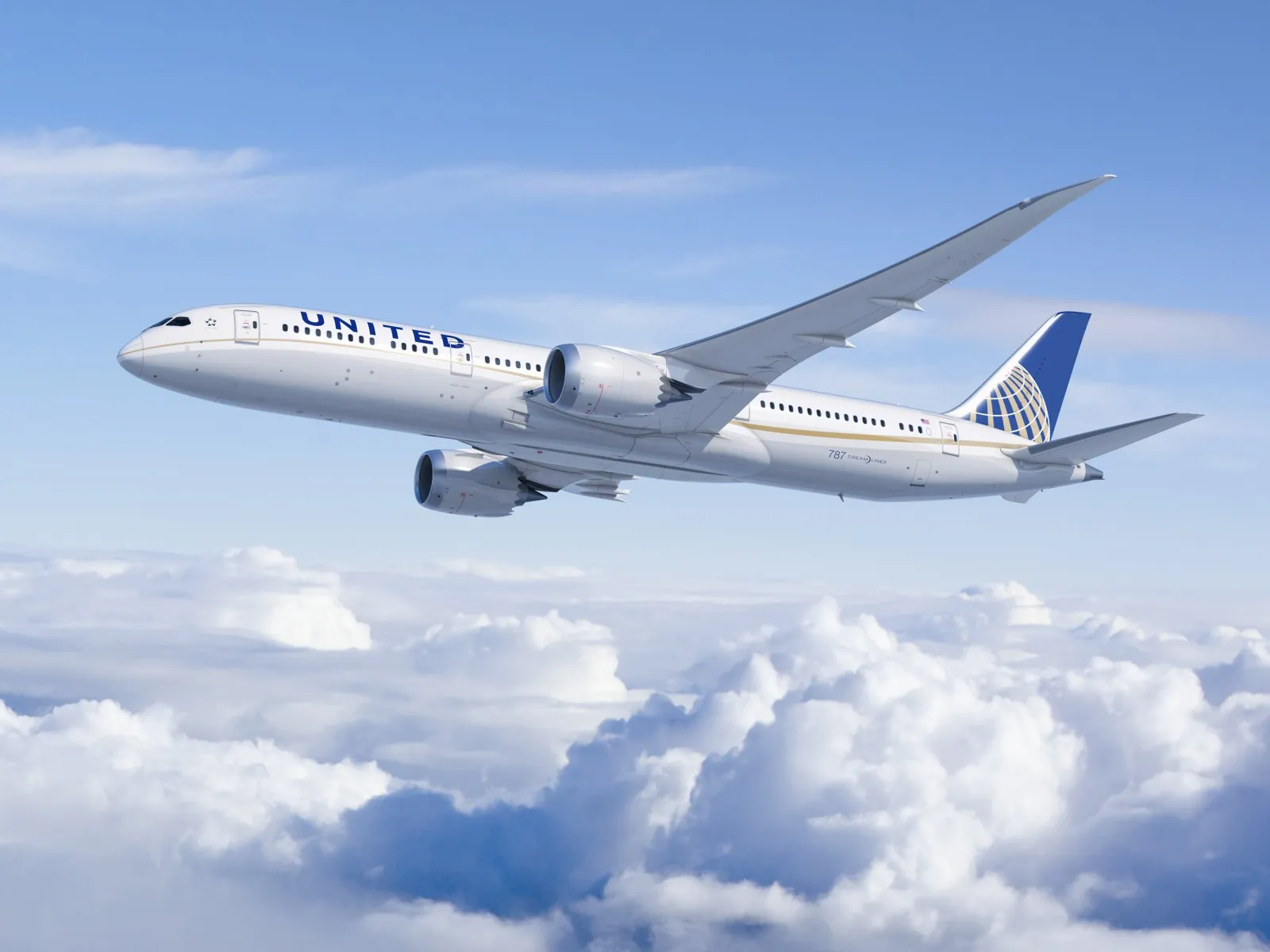 United Airlines Orders Up to 200 787s