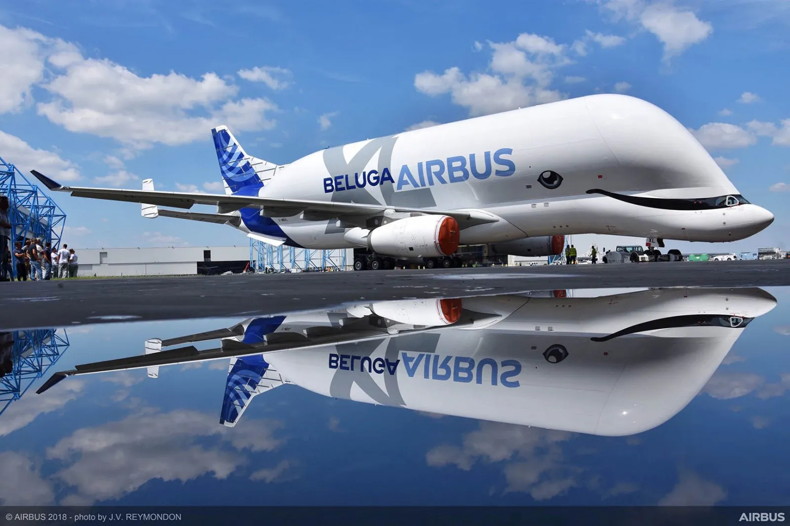 Airbus all smiles as whale-like BelugaXL enters service