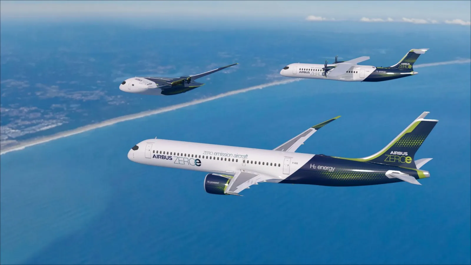 Airbus unveils first zero emissions concept aircraft