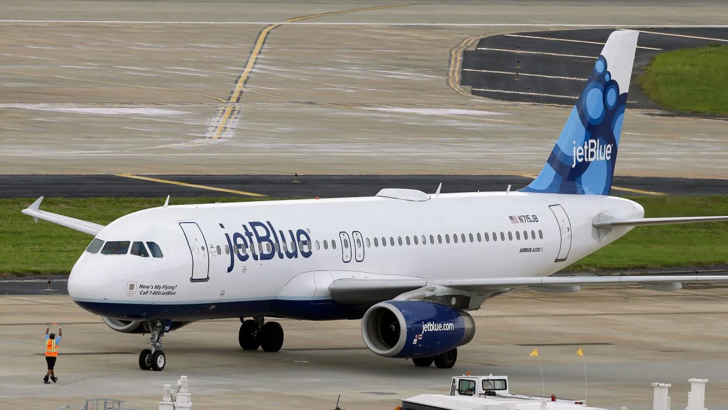 Turbulence on Jetblue Flight